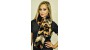 Mink fur scarf  "Colorful" - Created with mink fur remnants